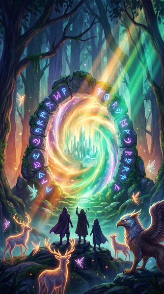 《魔法森林》高清动漫视频海报